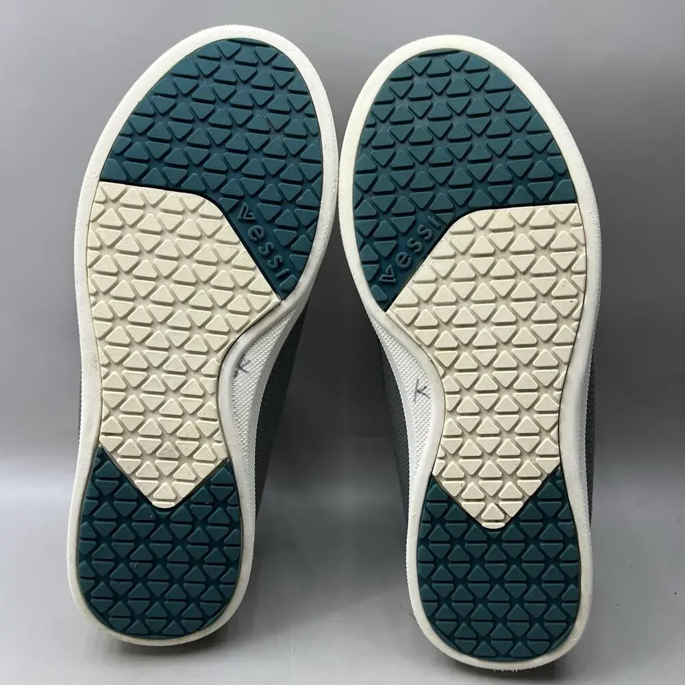 Vessi Weekend Waterproof Casual Shoes Women Size 10 Gray Comfort Low Sneakers